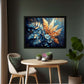 Premium Canvas Selection Wall Art depicting Golden Forest Findings which is hanging on the wall