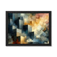 Premium Canvas Selection Wall Art depicting It's Blocked which is hanging on the wall