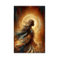 Wood Panel Art Wall Art depicting Glorious Glamour which is hanging on the wall