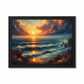 Premium Canvas Selection Wall Art depicting Tidal Flow which is hanging on the wall