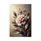 Wood Panel Art Wall Art depicting Carnation Delight which is hanging on the wall