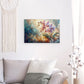 Acrylic Glass Wall Art depicting Dreamy Orchid 90 x 60 cm which is hanging on the wall