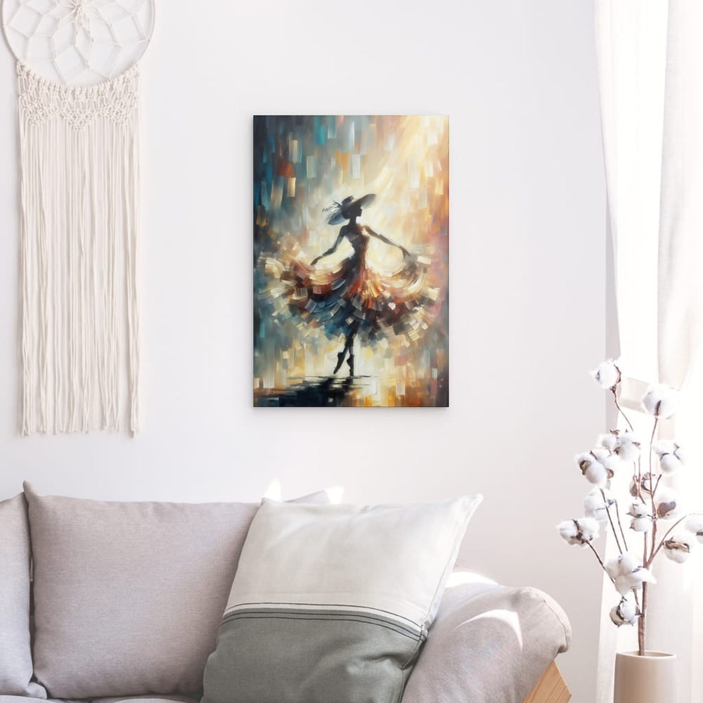 Metal Panel Art Wall Art depicting Tiny Dancer 90 x 60 cm which is hanging on the wall