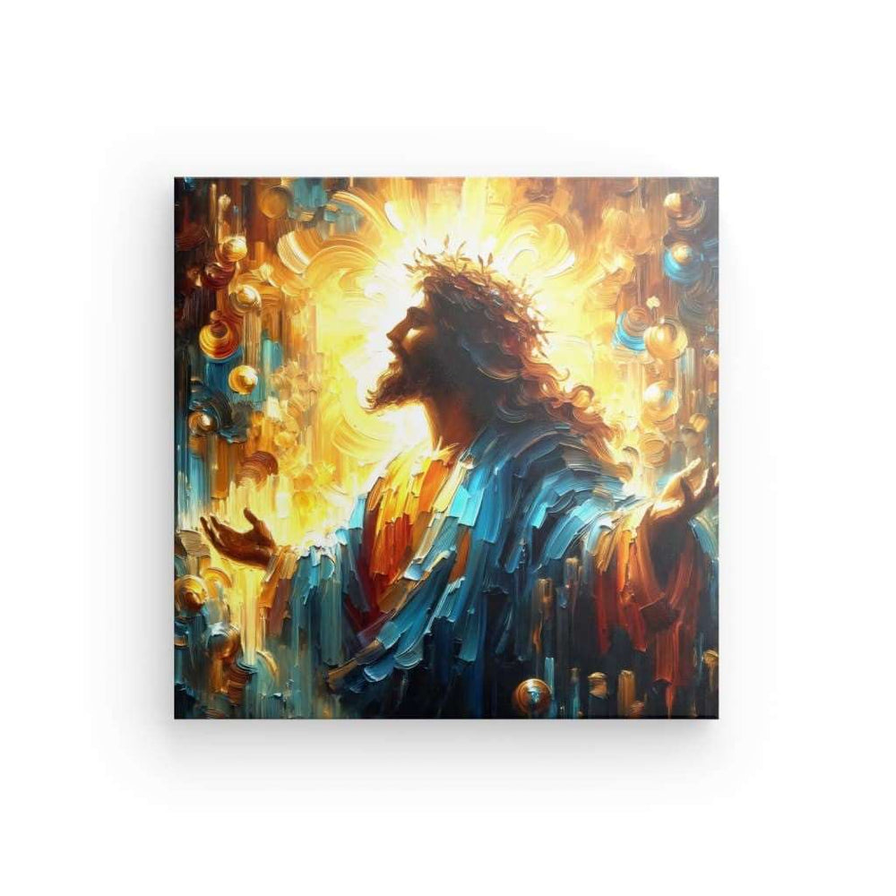 Canvas Wall Art depicting Power of Pray which is hanging on the wall