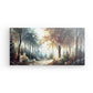 XL Canvas Wall Art depicting Forest Mystique which is hanging on the wall