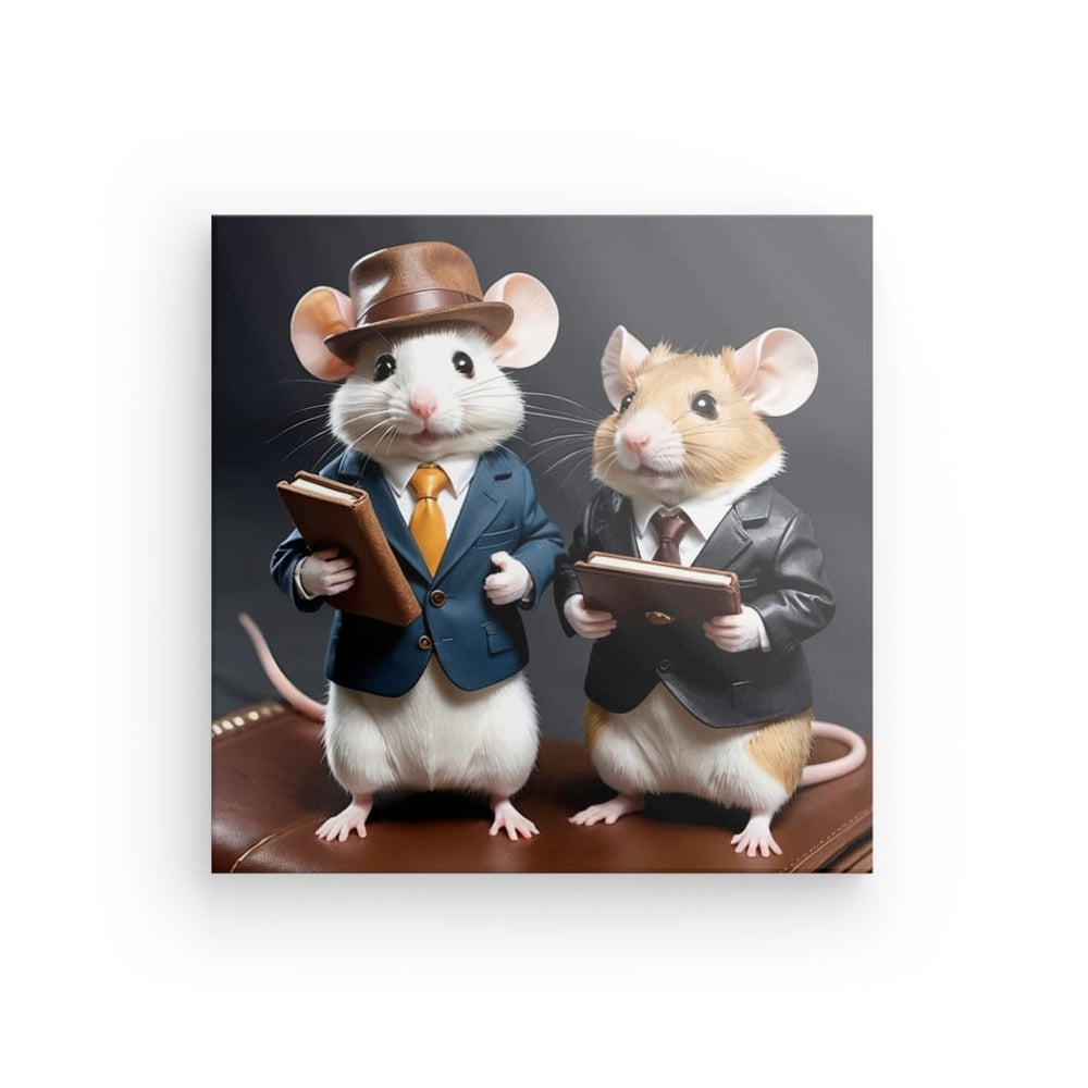 Canvas Wall Art depicting Rattling Good Business which is hanging on the wall