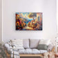 Canvas Wall Art depicting Adriatic Dream 120x80 cm which is hanging on the wall