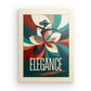 Canvas Wall Art depicting Elegance which is hanging on the wall