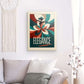 Canvas Wall Art depicting Elegance 100x75 cm which is hanging on the wall