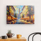 Canvas Wall Art depicting Passeggiare 60x40 cm which is hanging on the wall