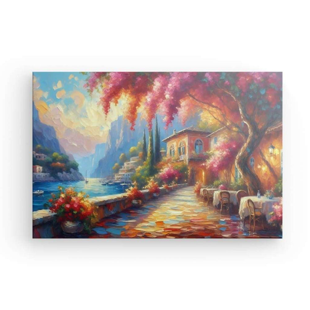 Canvas Wall Art depicting Islas Canarias which is hanging on the wall