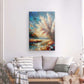 Canvas Wall Art depicting Pampas Habitat 120x80 cm which is hanging on the wall