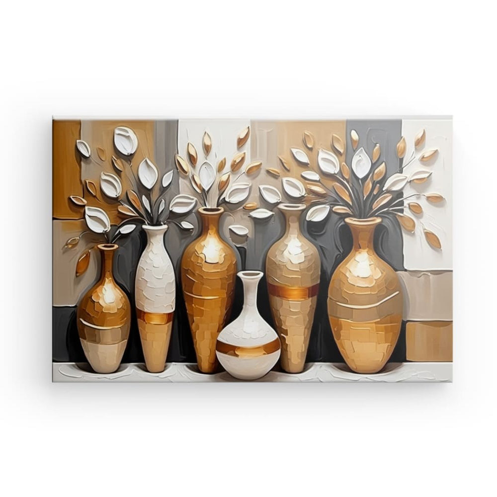 XL Canvas Wall Art depicting Visby Still Life which is hanging on the wall