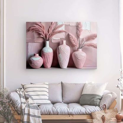 XL Canvas Wall Art depicting Halmstad Still Life 150x100 cm which is hanging on the wall