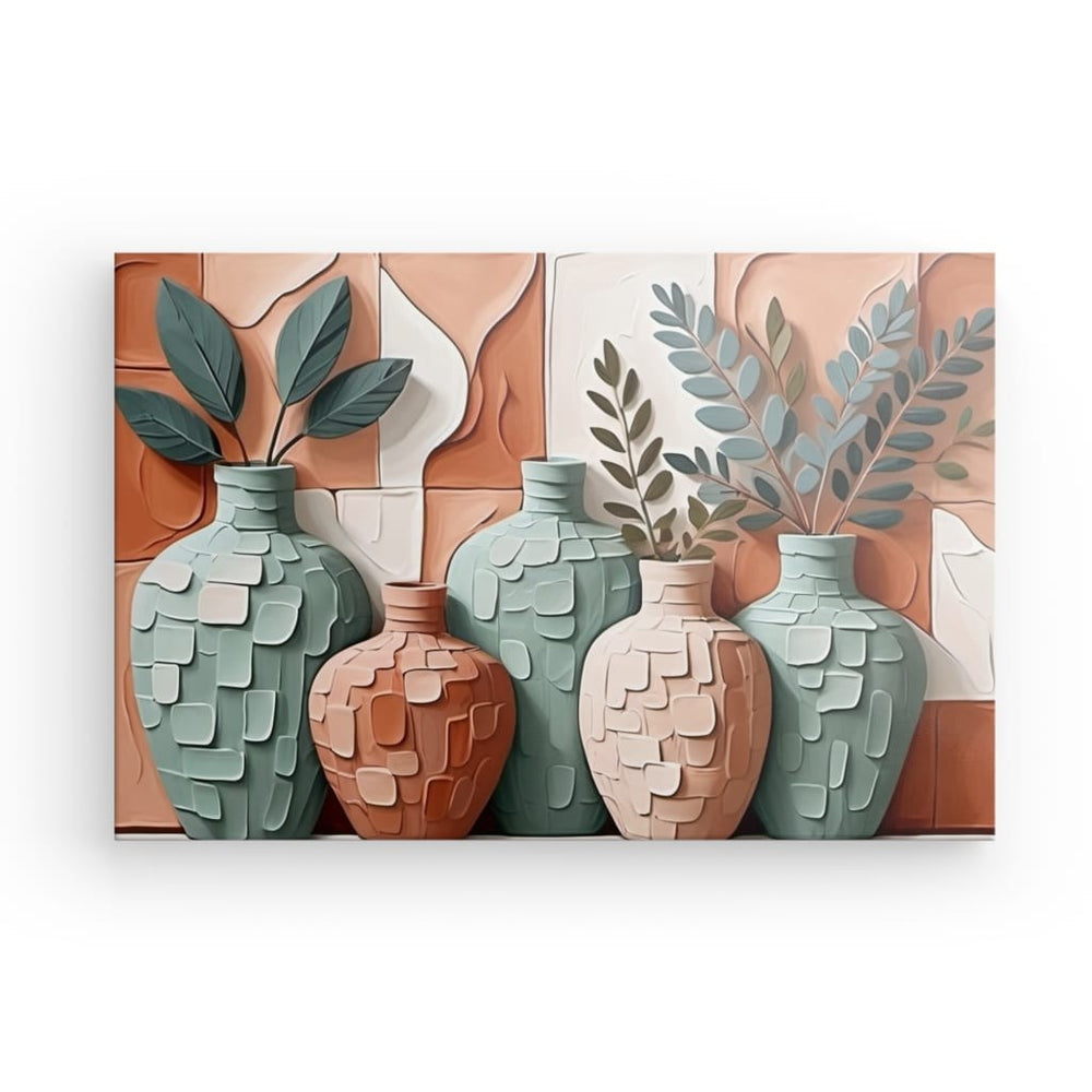 XL Canvas Wall Art depicting Gränna Still Life which is hanging on the wall