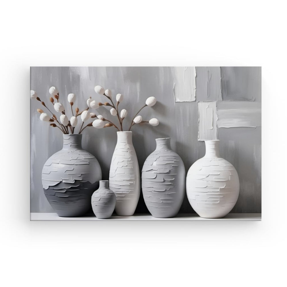 Canvas Wall Art depicting Strömstad Still Life which is hanging on the wall