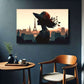 Buy Acrylic Glass Wall Art depicting Parisian Lady which is hanging on the wall