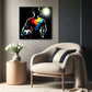 Buy Acrylic Glass Wall Art depicting Football Talent which is hanging on the wall