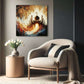 Buy Canvas Wall Art depicting Sacred Mosque which is hanging on the wall