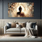 Buy XL Canvas Wall Art depicting Buddha Enlightens which is hanging on the wall